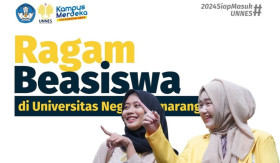 BEASISWA UNNES -Ilustrasi program beasiswa di Unnes. Pendaftaran beasiswa Unnes mulai dari KIP sampai LPDP. -Ilustrasi Instagram/@unnes_semarang.