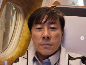 Pelatih timnas Indonesia, Shin Tae-yong yakin tim besutan bisa lolos ke semifinal Piala AFF 2024. (Foto: Instagram/@shintaeyong7777).