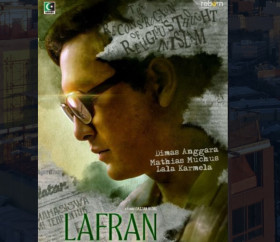 Poster film Lafran - Mendagri Tito dorong pemda ajak masyarakat nobar film sosok pendiri organisasi HMI. Dok: lsf.go.id.