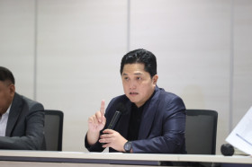 Ketua Umum PSSI, Erick Thohir meminta doa dan dukungan kepada masyarakat Indonesia, agar timnas U23 sukses di semifinal Piala Asia U23 2024 Qatar. Dok: PSSI.