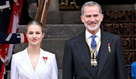 PENGABDIAN PUTRI LEONOR - Sejak usia 18 tahun, putri Leonor mengucap sumpah, siap mengabdi untuk Spanyol. -Instagram/@princesaleonorhd.