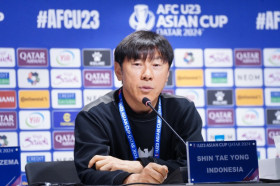 TIMNAS INDONESIA U23 - Pelatih Shin Tae-yong menyatakan, skuad Garuda Muda punya pengalaman baik sebelum terbang ke Qatar. Dok:PSSI.