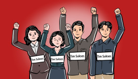 (Ilustrasi Tim Sukses/ Foto: Harian Disway)