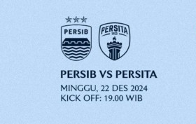 Link live streaming Persib vs Persita dalam jadwal Liga 1 2024/2025 pekan ke-16, siaran langsung Indosiar malam ini. (Foto: Persib).