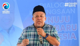 GAGAL LOLOS - Fahri Hamzah dari Partai Gelora yang dipastikan tak lolos menjadi anggota DPR dari Daerah Pemilihan (Dapil) Nusa Tenggara Barat (NTB) I.  -Instagram @fahrihamzah.
