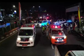 KECELAKAAN SMK LINGGA KENCANA -Ilustrasi ambulance jemput korban dari Balai Kota Depok. Korban kecelakaan SMK Lingga Kencana mendapat bantuan perawatan penuh dari Pemkot Depok. - Dok: depok.go.id.