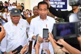 Presiden Jokowi menyampaikan ucapan Selamat Hari Buruh Internasional, 1 Mei, atau May Day 2024. Dok: Setneg.