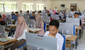 SIMULASI TES UTBK -Ilustrasi pelaksanaan UTBK. Ada link simulasi soal UTBK 2024, peserta bisa ikuti gratis. -Ilustrasi/unair.ac.id.