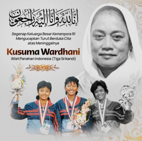 (Mendiang Kusuma Wardhani/Foto : Instagram kemenpora)