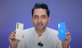 BATTLE SMARTPHONE - Uji perbandingan kualitas kamerah hingga chipset yang dipakai Samsung Galaxy S24 dan iPhone 7. - Foto tangkap layar YouTube/Techno Ruhez.