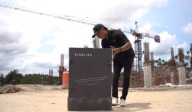 STARLINK - Masyarakat IKN mulai bisa menikmati fasilitas internet dengan teknologi Starlink. -Ilustrasi tangkap layar Instagram/@ikn_id