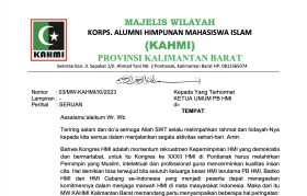 (Surat seruan MW KAHMI Kalbar/foto: istimewa)