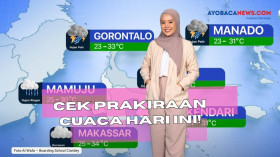 Prakiraan cuaca hari ini Senin, 27 Mei 2024. Foto @bmkg.