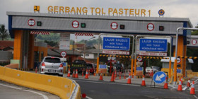 TOL DALAM KOTA BANDUNG -  Bandung Intra Urban Tol Road siap dilanjutkan setelah 17 tahun diebut mangkrak. -jasamarga
