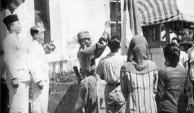 17 AGUSTUS - Sejarah pengibaran bendera oleh Paskibraka pertama Indonesia, bukan berlangsung di Jakarta. -Foto dok.disparpora.ngawikab.go.id.