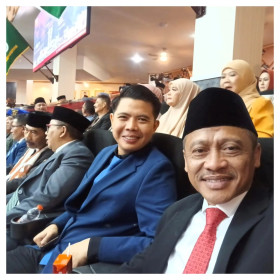 ADIKARYA PARLEMEN. H. Cecep Gogom Hadiri Pelantikan Anggota DPRD Kabupaten Bogor - Instagram/h.cecepgogom