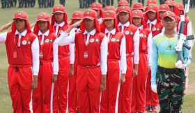PASKIBRAKA 17 AGUSTUS - Kebanggaan tersendiri bagi Paskibraka ketika mampu melaksanakan pengibaran dan penurunan bendera HUT RI dengan lancar. -Foto Instagram/@bpipri.