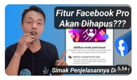 INFO- Benarkah Fitur Facebook Mode Profesional Akan Dihapus? Ini Fakta Sebenarnya! (Sumber: Tangkap Layar Youtube @TH0708)