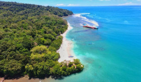 PANTAI PANGANDARAN - Pantai Pangandaran menyimpan sederet fakta unik, termasuk dinobatkan sebagai pantai tercanti di Jabar. -Foto dok.portal.pangandarankab.go.id.