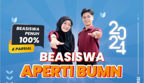 BEASISWA APERTI BUMN -Ilustrasi pengumuman beasiswa Aperti BUMN. Dibuka pendaftaran beasiswa Aperti BUMN di 7 kampus Indonesia. -Ilustrasi Instagram/@sayauisi.