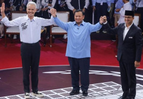 (3 pasangan capres/foto: KontraS.org)