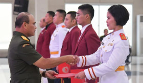 PMB SEKOLAH KEDINASAN UNHAN -Ilustrasi Upacara Penutupan Pendidikan Program Sarjana, Magister dan Doktor Tahun 2024. Unhan buka pendaftaran PMB TA 2024/2025 untuk PNS, TNI, POLRI dan masyarakat umum. -Ilustrasi Instagram/@unhan_ri