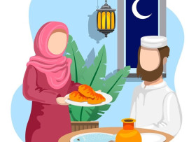 Ilustrasi berbuka puasa. Berikut keutamaan puasa Rajab dan manfaatnya. (Foto: Freepik).
