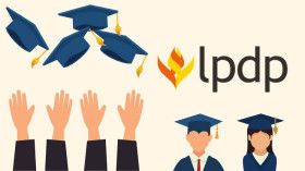 (Ilustrasi dan logo beasiswa LPDP/foto: google.co.id)