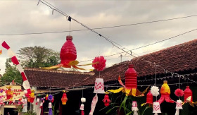 IDE DEKORASI 17 AGUSTUS - Referensi konsep dekorasi HUT RI ke-79, 17 Agustus makin meriah. -Foto dok.warta.jogjakota.go.id.