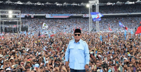 KEMENENAGAN BESAR - Capres Prabowo Subianto mengklaim kemenangan besar dalam Pilpres 2024. -Instagram @prabowo.