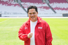 Ketua Umum PSSI, Erick Thohir menyebut akan menaturalisasi tiga pemain untuk Timnas Indonesia sebelum lawan Australia. (FOTO: PSSI).