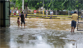 JAKARTA TERANCAM TENGGELAM - Pemerintah targetkan proyek tanggul raksasa, bisa rampung tahun 2025. -Foto dok.dprd-dkijakartaprov.go.id.
