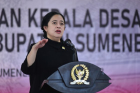 ANAK DIABETES MAKIN MENINGKAT - Ketua DPR RI, Puan Maharani berikan solusi agar konsumsi hasil pangan lokal. (Foto: dpr.go.id).