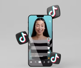 TikTok - Platform media sosial TikTok mulai memberi label otomatis pada konten yang dibuat AI. Ilustrasi/Freepik.