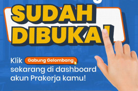 KARTU PRAKERJA 2024 - Ilustrasi pengumuman pembukaan pendaftaran gelombang prakerja. Berikut jadwal gelombang 65, insentif hingga syarat Parakerja 2024. (Instagram/@prakerja.go.id).