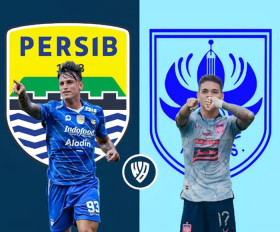 Ilustrasi - Prediksi susunan pemain Persib vs PSIS Semarang dalam jadwal Liga 1 2023/2024 pekan ke-26 digelar hari ini. (Instagram/@westblueid).