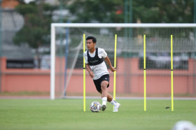 Bek Timnas Indonesia, Pratama Arhan terpilih jadi pemain muda terbaik di Liga Thailand. (FOTO: PSSI).
