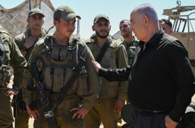 PM Israel, Benjamin Netanyahu bersama militer. Foto -b.netanyahu.