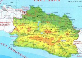 Ilustrasi peta Jawa Barat - Pemprov dan DPRD Jabar telah mengusulkan 9 calon daerah otonomi baru, berikut daftarnya. Dok: Pinterest.