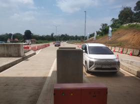 JASA MARGA - PT Jasa Marga Buka Jalur Fungsional Jalan Tol Jakarta-Cikampek II Selatan untuk Mengurai Kepadatan Arus Lalin.- jasamarga