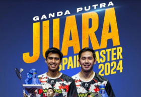 SPAIN MASTERS 2024 –Ilustrasi atlet bulutangkis Indonesia. Tunjukkan penampilan terbaik, atlet bulutangkis Indonesia unggul dalam pertandingan Spain Masters 2024 –Ilustrasi Instagram/@kemenpora.