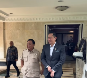 AHY bertemu Prabowo Subianto - tangkapan layar instagram/@agusyudhoyono