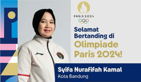 ATLET OLIMPIADE PARIS 2024 - Bandung, Jawa Barat kirim Syifa Nurafifah Kamal dalam kejuaraan panahan di Olimpiade Paris 2024. -Foto Instagram/@humas_bandung.