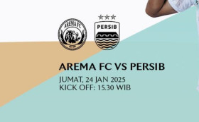 Prediksi susunan pemain Arema Vs Persib, saksikan pertandingan Liga 1 sore ini live Indosiar. (FOTO: Persib).
