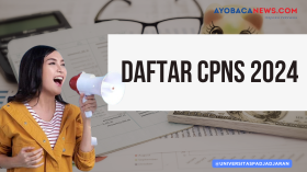 DAFTAR CPNS 2024 - Empat jurusan yang paling banyak lolos seleksi CPNS.