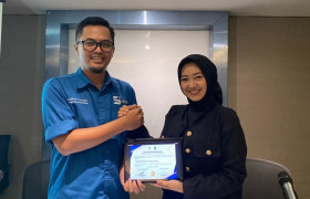 CEO Sajiwa Foundation, Zulfikar Hubullah setelah menandatangani MoU dengan PT Neo Kreasi Gemilang. (dok. sajiwafoundation.org).