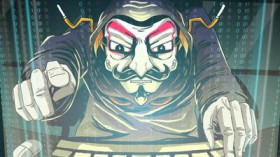 (Ilustrasi hacker Indonesia/foto : Aristya Rahadian)