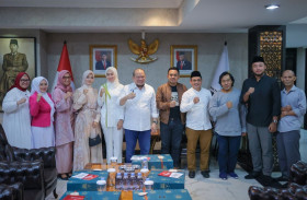 DPD RI - Acara buka bersama Ketua DPD RI, AA LaNyalla Mattalitti bersama dengan Senator terpilih pada Pemilu 2024. (dok. dpd.go.id).