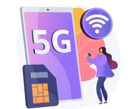 Ilustrasi ponsel gunakan eSIM - Simak berikut ini cara aktivasi eSIM di ponsel Android dan iPhone dengan mudah. Ilustrasi/Freepik.
