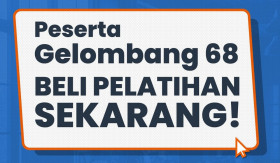PRAKERJA - Peserta pelatihan gelombang 68 segera beli kelas pelatihan sekarang. -Ilustrasi Instagram/@prakerja.go.id.